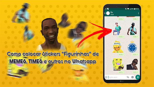 How to put “Stickers” Stickers of MEMES, TIMES and others on Whatsapp