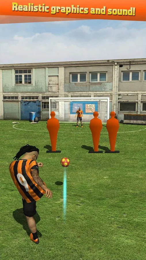   Street Soccer Flick Pro- screenshot 