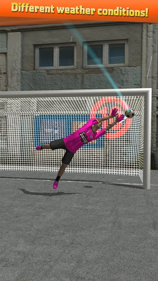   Street Soccer Flick Pro- screenshot 