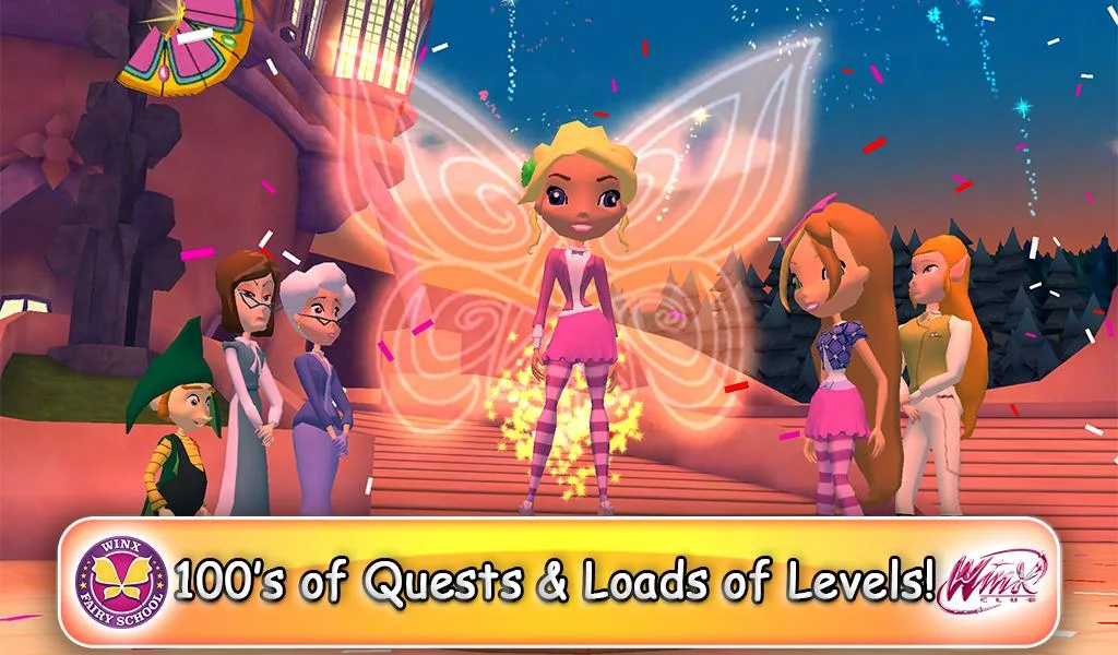   Winx Fairy School Lite- screenshot 