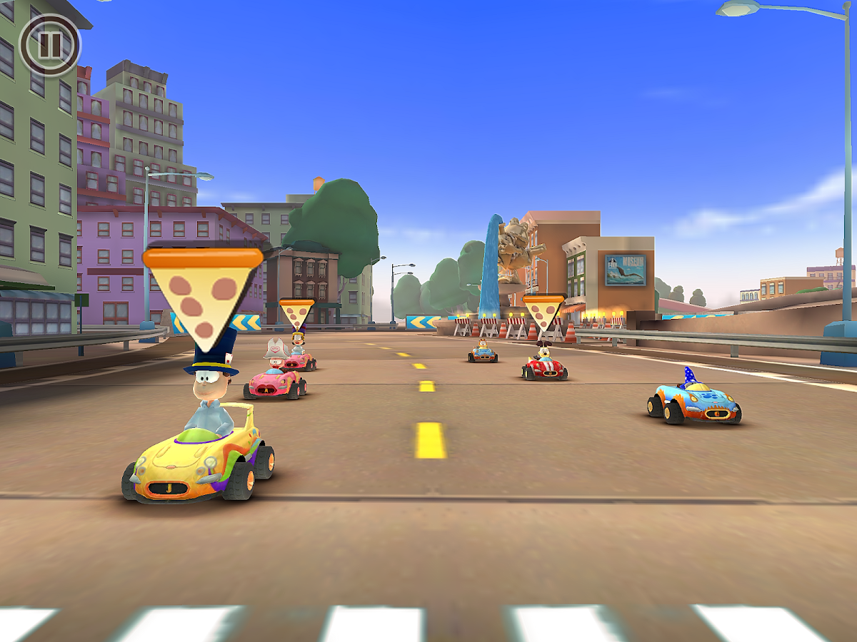   Garfield Kart Fast & Furry- screenshot 