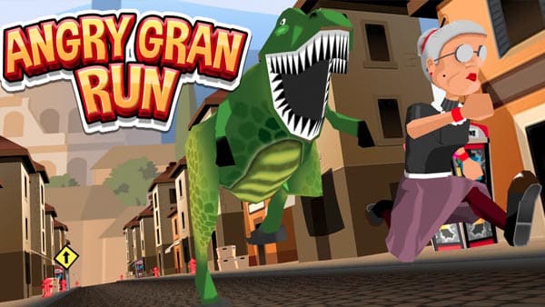 Angry Gran Run v2.8.2 Apk Mod [Dinheiro Infinito]