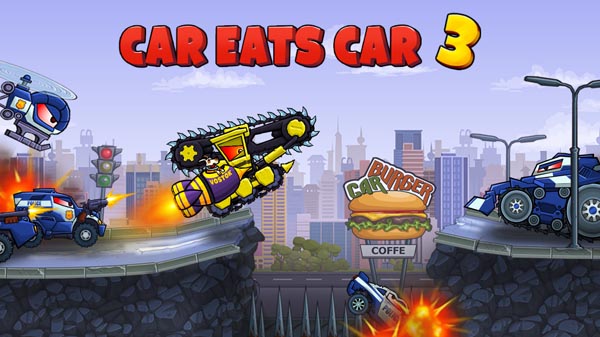 Car Eats Car 3 v2.7.1 Apk Mod [Dinheiro Infinito]