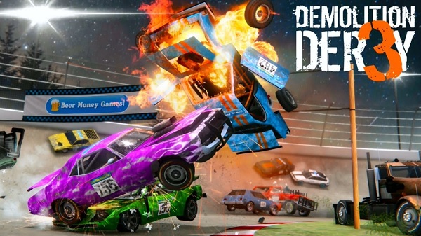 Demolition Derby 3 v2.2.55 Apk Mod [Dinheiro Infinito]