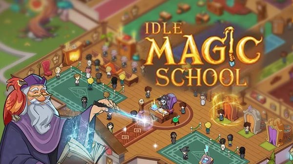 Idle Magic School v2.3.6 Apk Mod [Dinheiro Infinito]