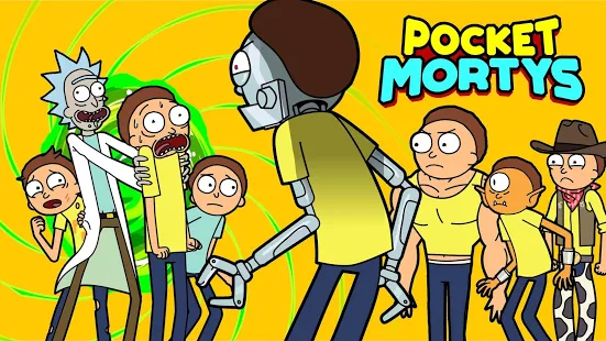 Pocket Mortys v2.29.0 Apk Mod [Dinheiro Infinito]