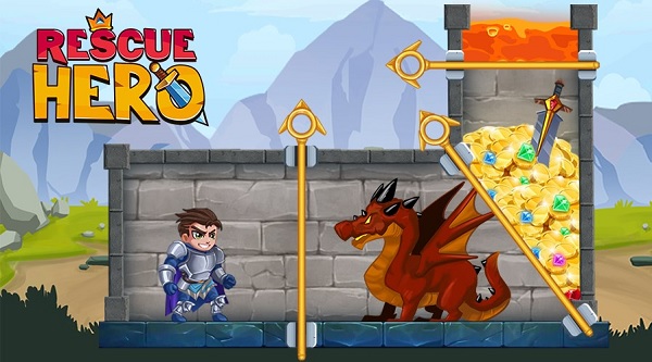 Rescue Hero Pull the Pin v1.65 Apk Mod [Dinheiro Infinito]