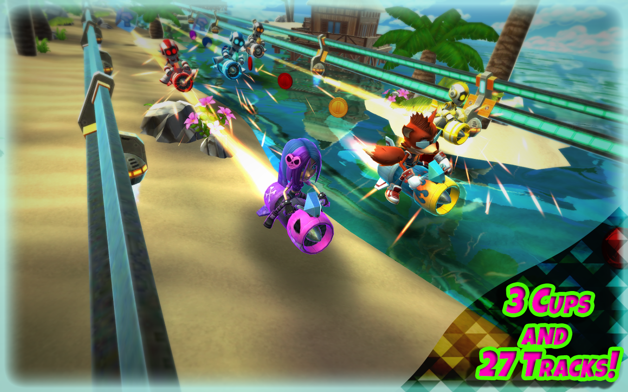   Rocket Racer- screenshot 
