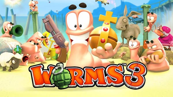 Worms 3 v2.1.705708 Apk Mod [Dinheiro Infinito]